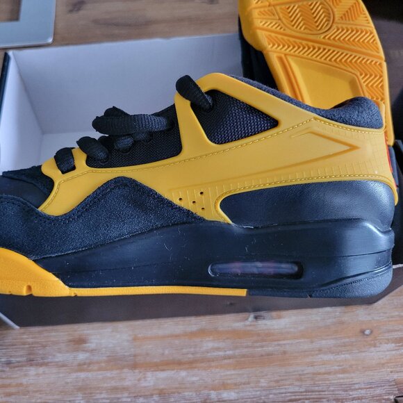 Jordan 4 RM Black/Yellow | Men’s 10.5 | New - Picture 12 of 14